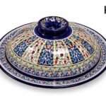 Округлый керамический сервировочный сосуд